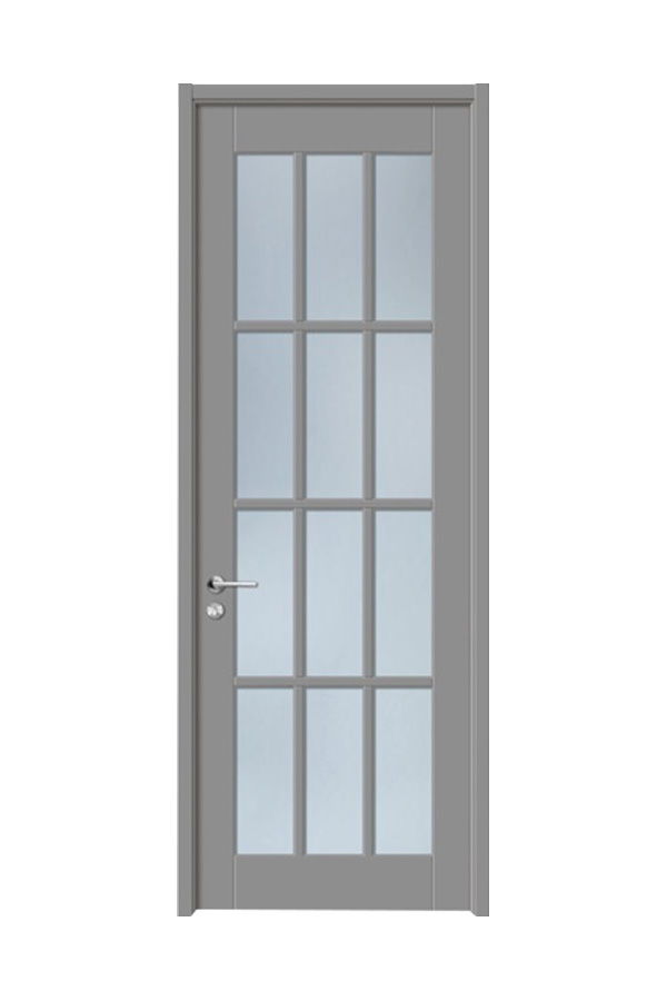 GG-02 Economical Frosted Glass Swing Bathroom Door