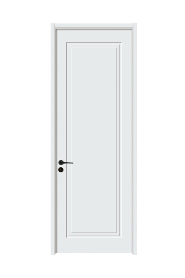 GP-01 Modern Solid Wood Composite Painted Interior Door