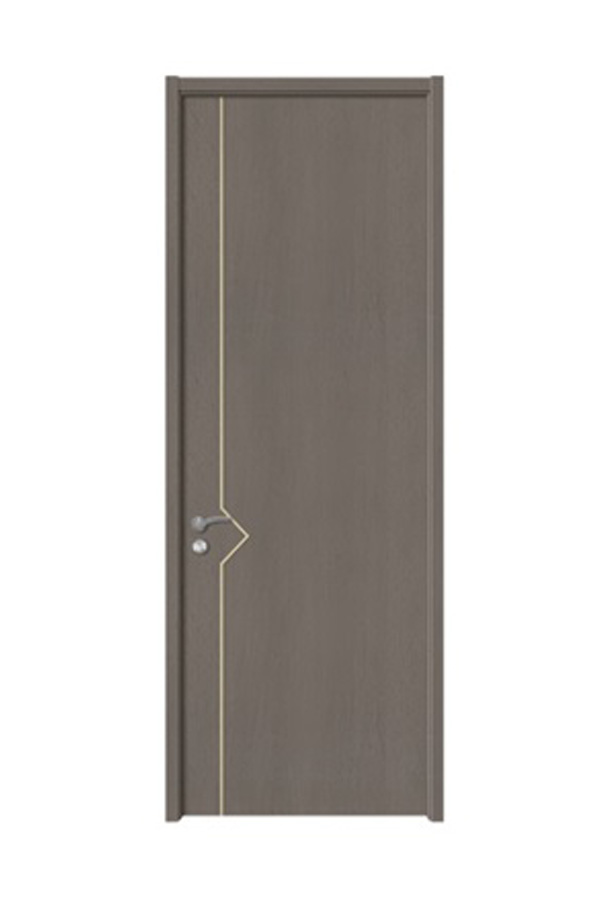 GY-W036 Interior PVC Laminated MDF Wooden Apartment Door