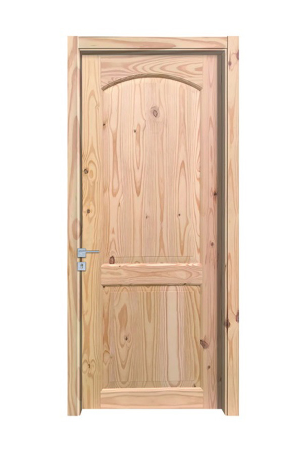 GY-PW03 Farm Style Interior Pine Solid Wooden Door