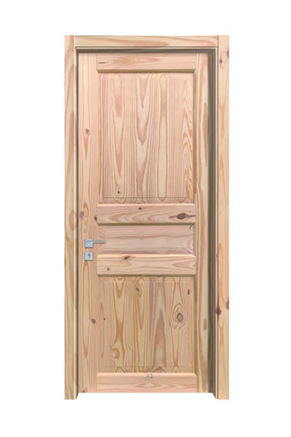 GY-PW11 Classic Solid Knotty Pine Wood Sliding Barn Door