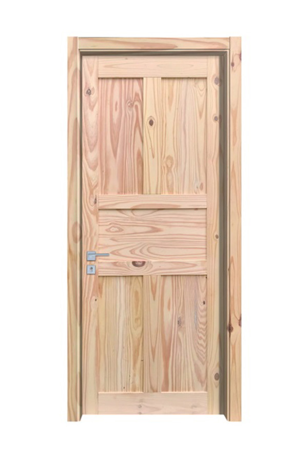 GY-PW06 Customized Rustic Design Pine Wood Barn Door